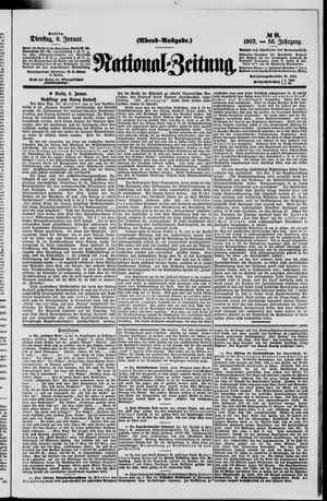 Nationalzeitung vom 06.01.1903