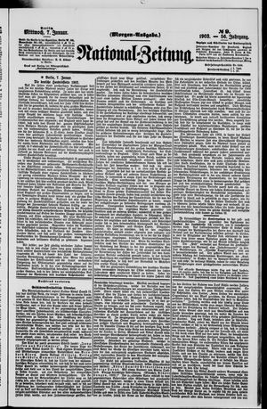 Nationalzeitung on Jan 7, 1903