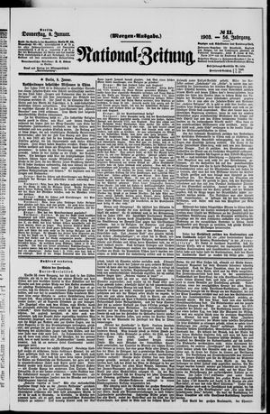 Nationalzeitung vom 08.01.1903
