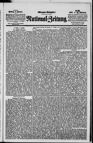 Nationalzeitung vom 09.01.1903