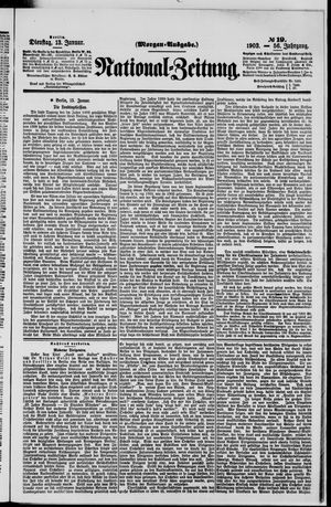 Nationalzeitung vom 13.01.1903
