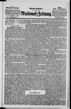 Nationalzeitung vom 17.01.1903