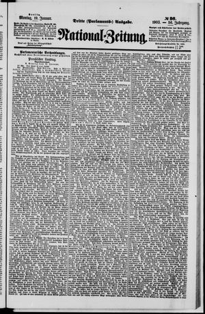 Nationalzeitung vom 19.01.1903