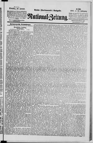 Nationalzeitung on Jan 20, 1903