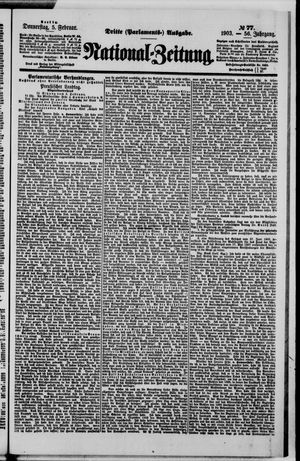 National-Zeitung vom 05.02.1903