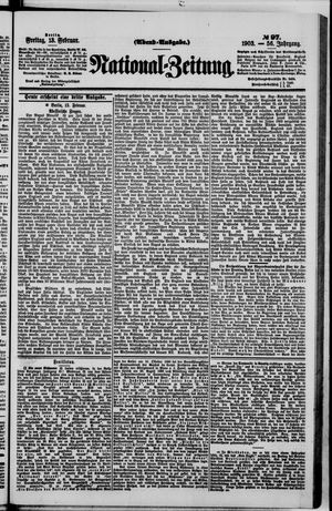 Nationalzeitung on Feb 13, 1903