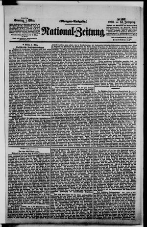 Nationalzeitung vom 01.03.1903