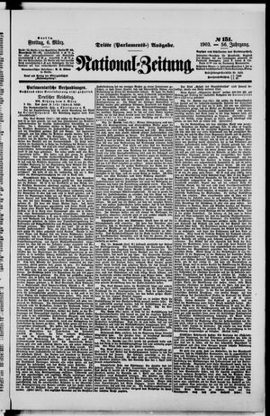 Nationalzeitung on Mar 6, 1903