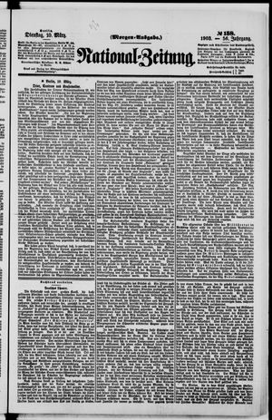 Nationalzeitung on Mar 10, 1903
