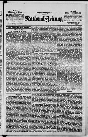 Nationalzeitung vom 11.03.1903