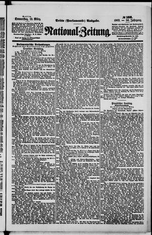 Nationalzeitung on Mar 12, 1903