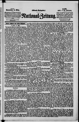 National-Zeitung vom 14.03.1903