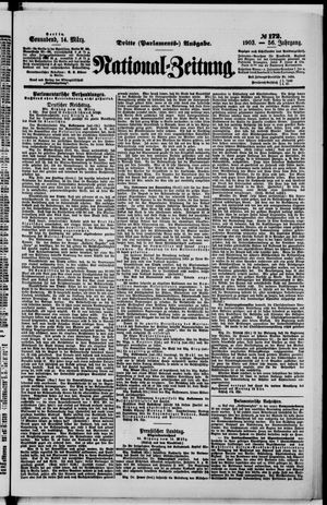 National-Zeitung vom 14.03.1903