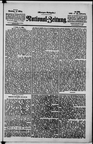 Nationalzeitung vom 15.03.1903
