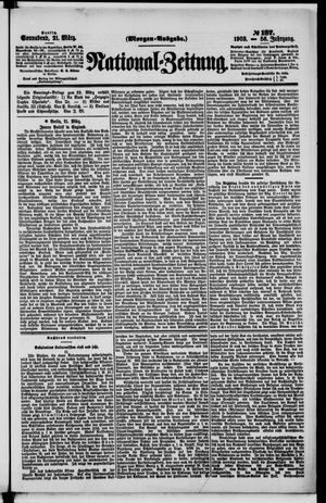 Nationalzeitung vom 21.03.1903