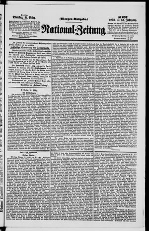 Nationalzeitung vom 31.03.1903