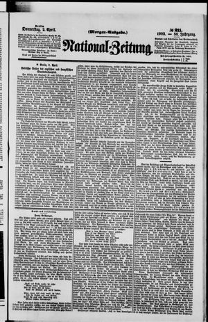 Nationalzeitung vom 02.04.1903