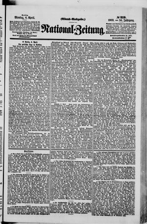 Nationalzeitung on Apr 6, 1903