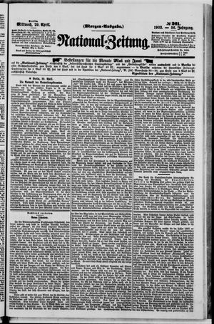 National-Zeitung vom 29.04.1903