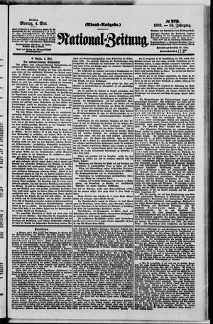 National-Zeitung on May 4, 1903