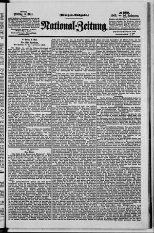 Nationalzeitung vom 08.05.1903