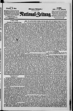 Nationalzeitung vom 12.05.1903