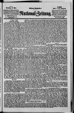Nationalzeitung vom 12.05.1903