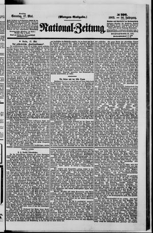 Nationalzeitung vom 17.05.1903