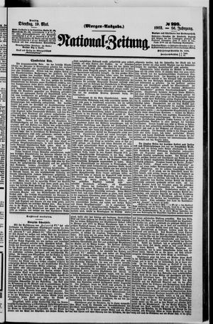 Nationalzeitung vom 19.05.1903