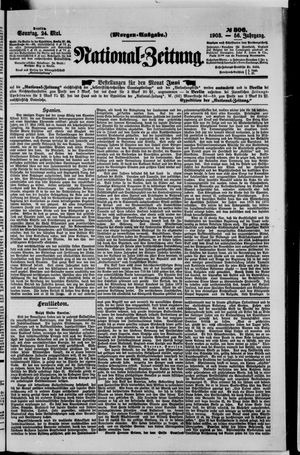 Nationalzeitung on May 24, 1903