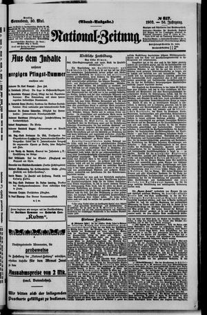 Nationalzeitung vom 30.05.1903
