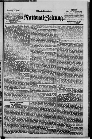 Nationalzeitung on Jun 2, 1903