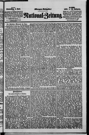 Nationalzeitung vom 04.06.1903