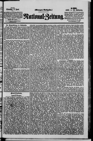 Nationalzeitung vom 09.06.1903
