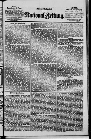 Nationalzeitung on Jun 13, 1903