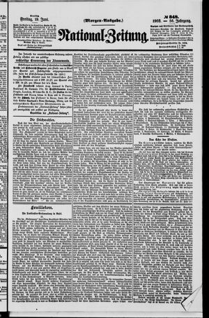 Nationalzeitung vom 19.06.1903