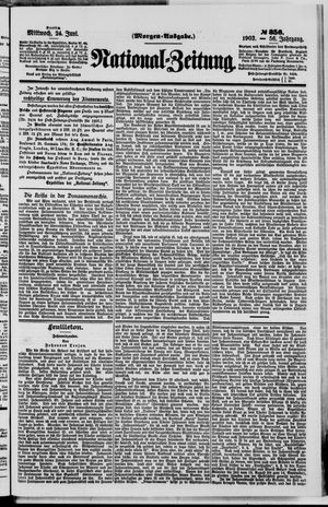 Nationalzeitung on Jun 24, 1903