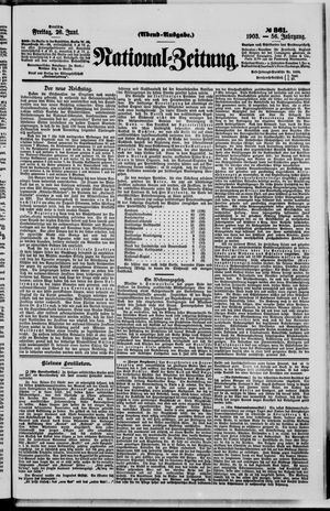 Nationalzeitung on Jun 26, 1903
