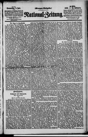 Nationalzeitung vom 02.07.1903