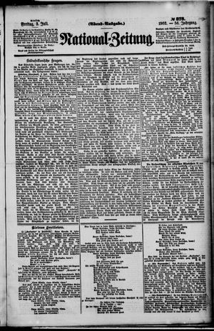 National-Zeitung on Jul 3, 1903