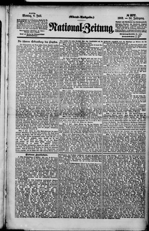 National-Zeitung vom 06.07.1903