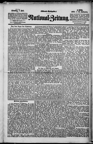Nationalzeitung on Jul 7, 1903