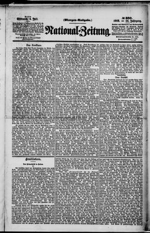 Nationalzeitung vom 08.07.1903