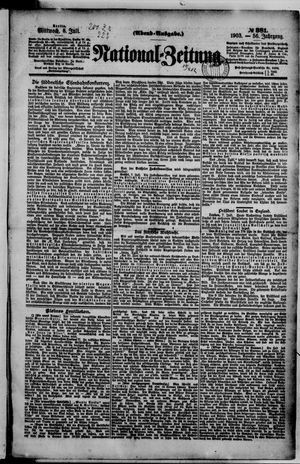 Nationalzeitung vom 08.07.1903
