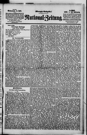 Nationalzeitung vom 11.07.1903
