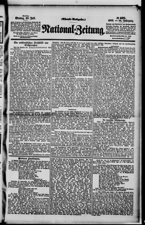 Nationalzeitung on Jul 20, 1903