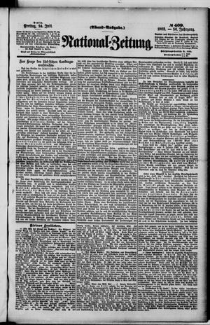 Nationalzeitung vom 24.07.1903