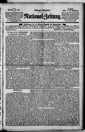 National-Zeitung vom 28.07.1903