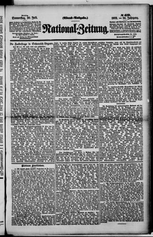 Nationalzeitung vom 30.07.1903