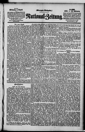 National-Zeitung vom 05.08.1903
